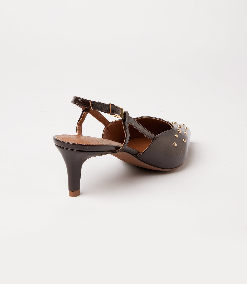 Seychelles Crawford Studded Slingback Heels