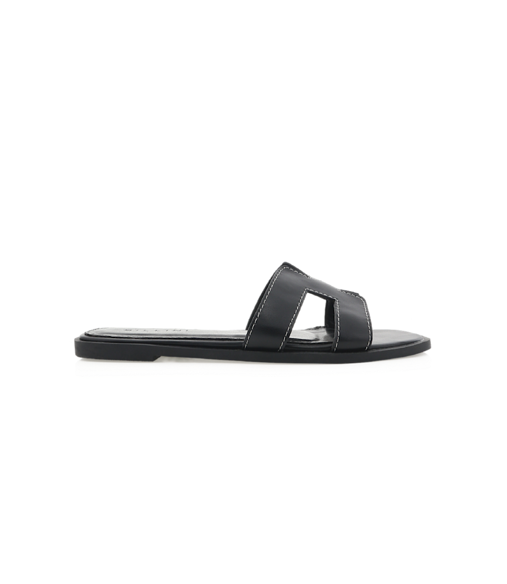 Billini Gordy Cut Out Slide Sandals