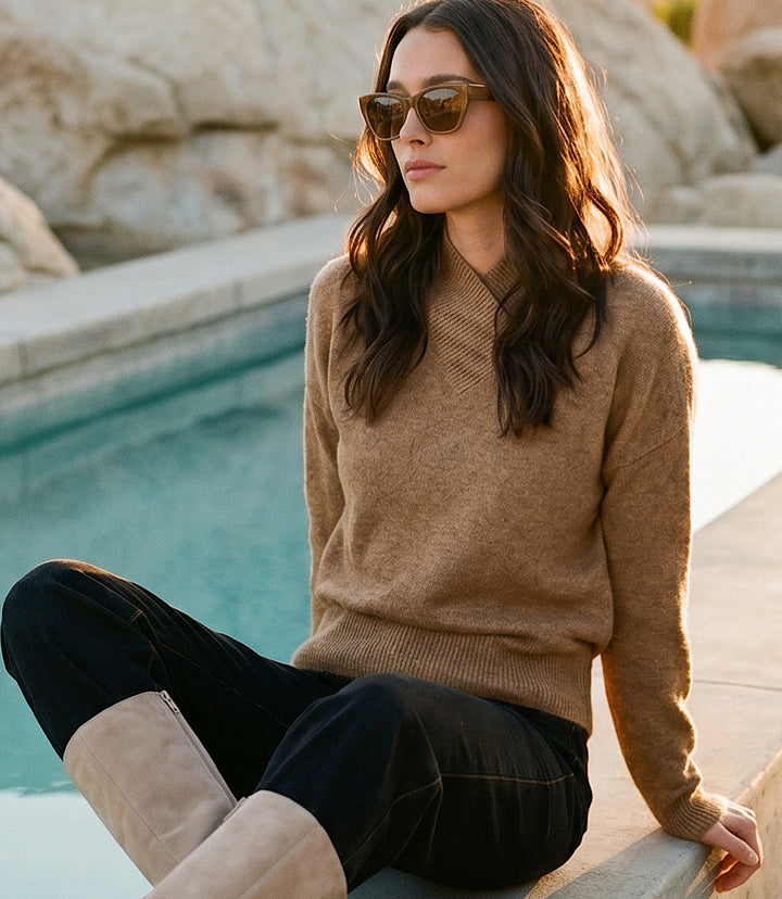 Shawl Collar Sweater