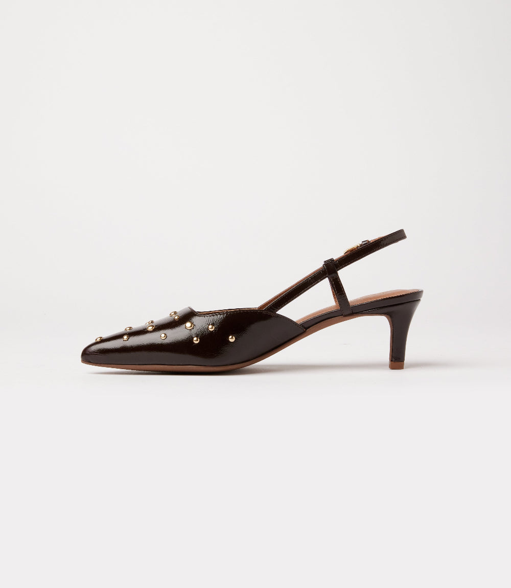 Seychelles Crawford Studded Slingback Heels