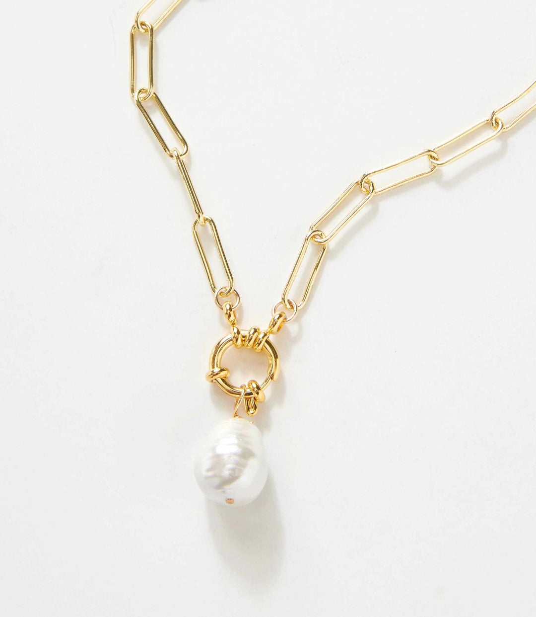 Pearl Toggle Necklace