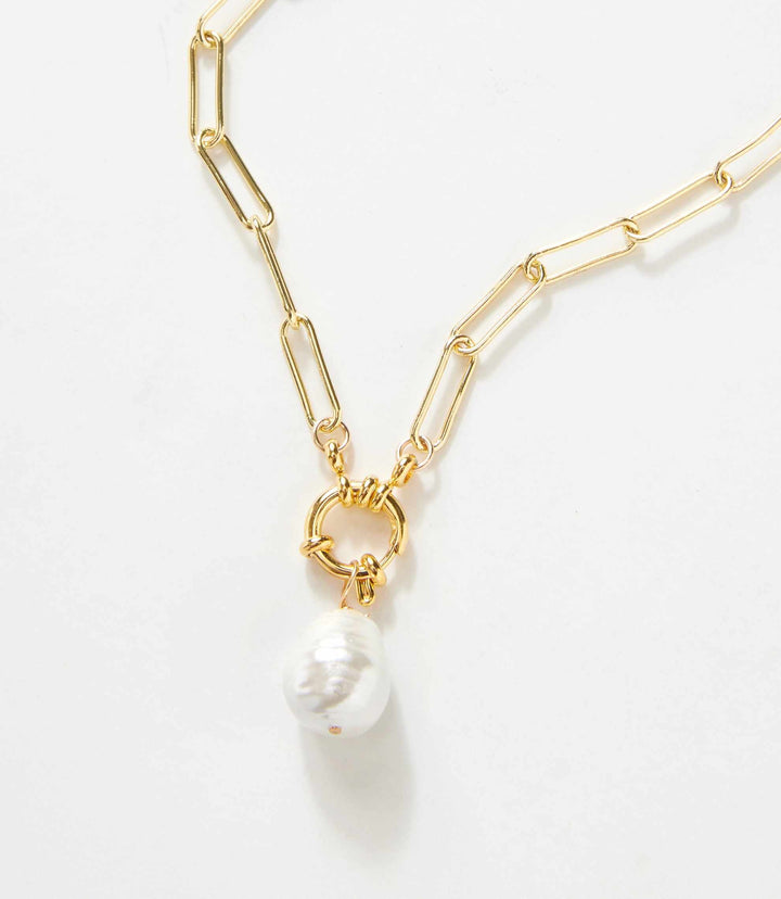 Pearl Toggle Necklace