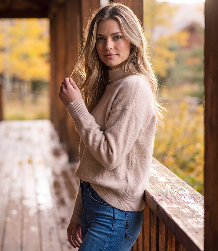 Mock Neck Sweater