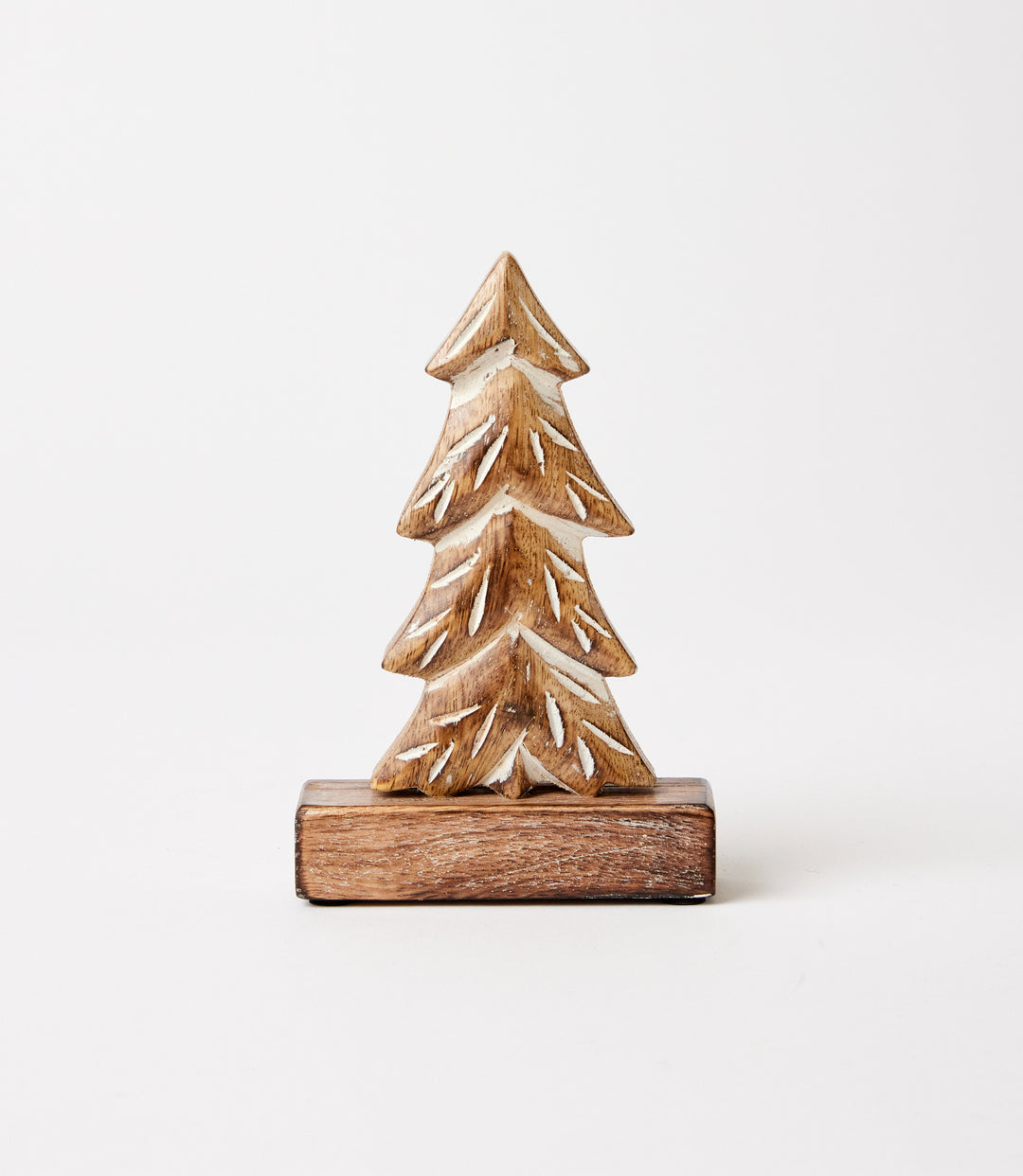 Wooden Pine Trees, Set Of 3