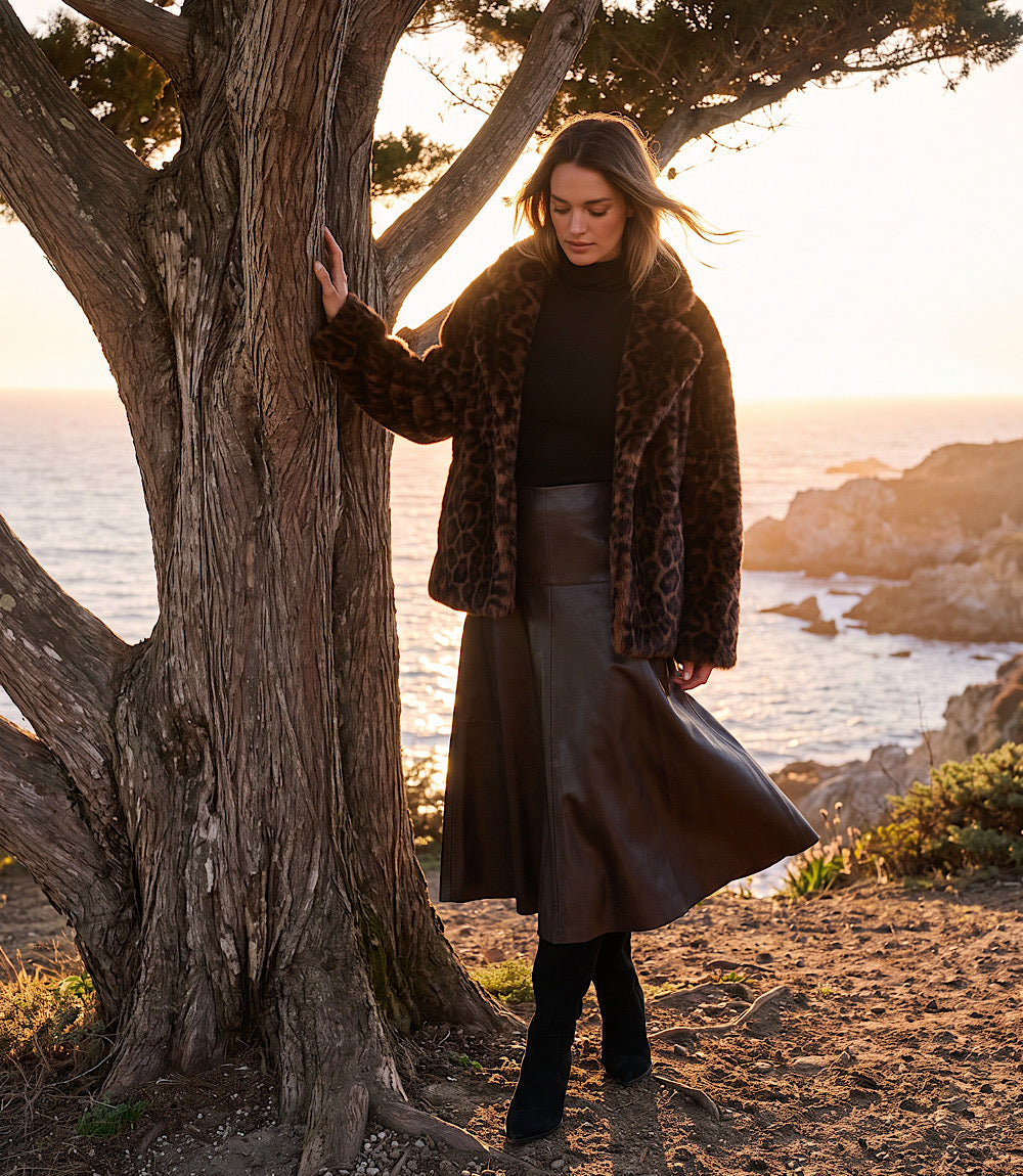 Faux Fur Coat