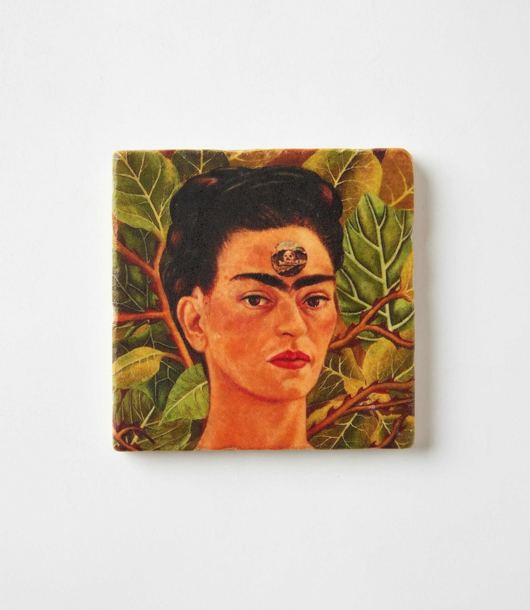 Frida Kahlo Marble Coasters, Set Of 4