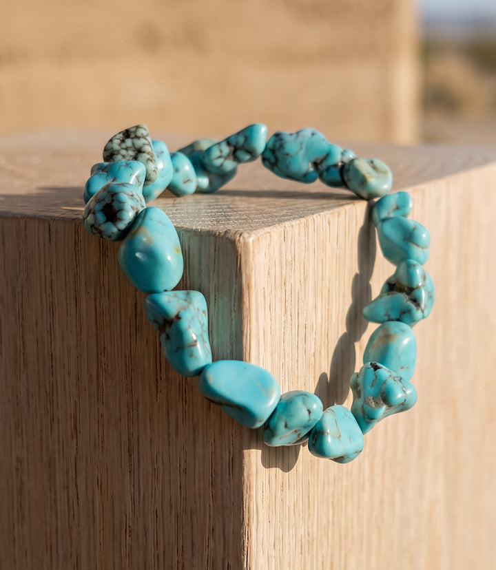 Chunky Turquoise Bracelet