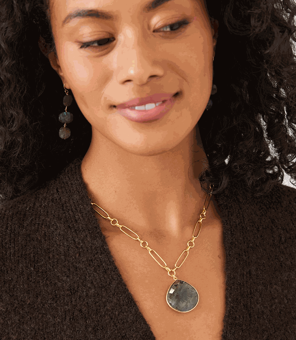 Labradorite Pendant Necklace