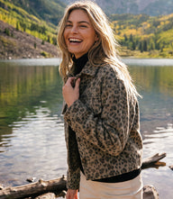 Brushed Faux Fur Shirt Jacket
