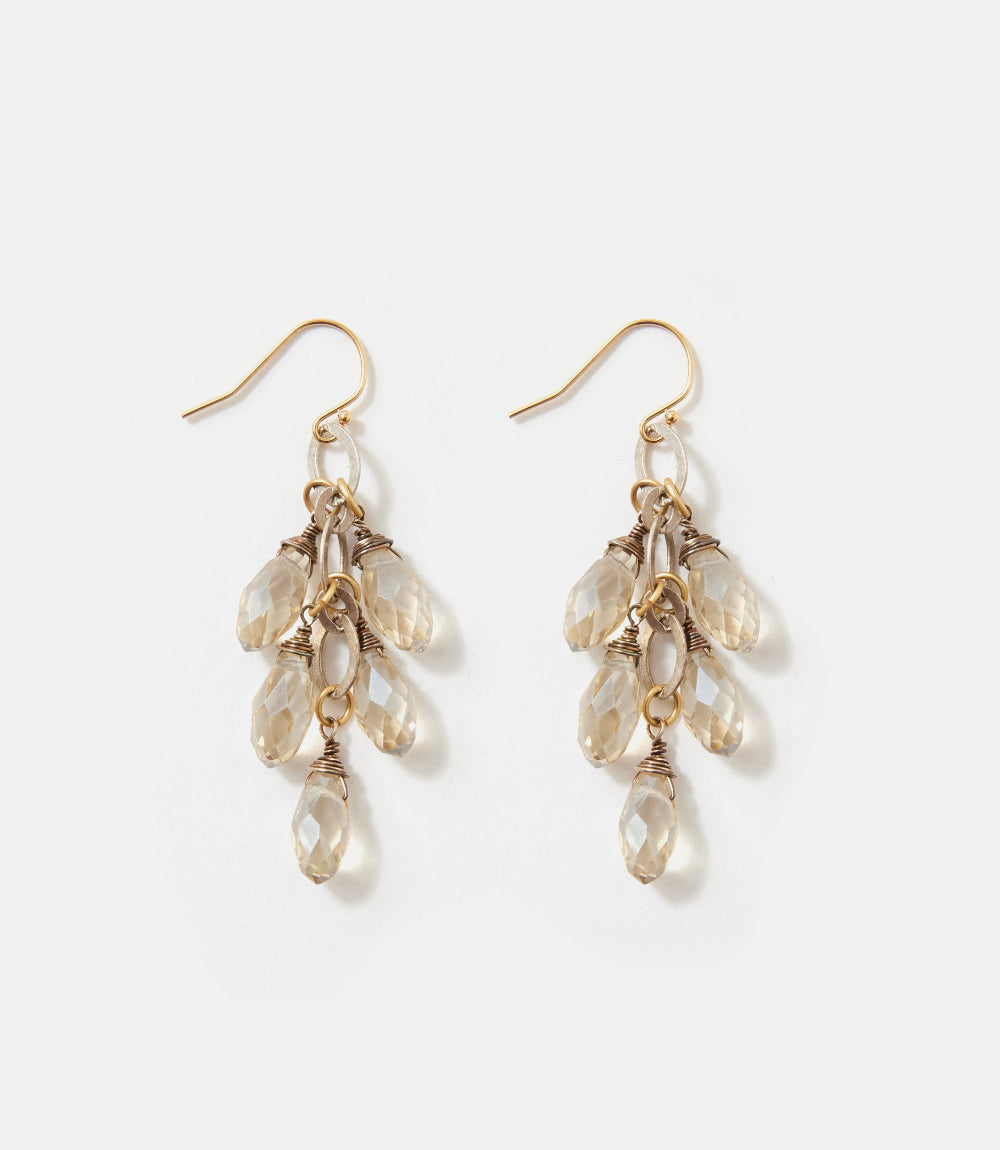 Crystal Cluster Earrings