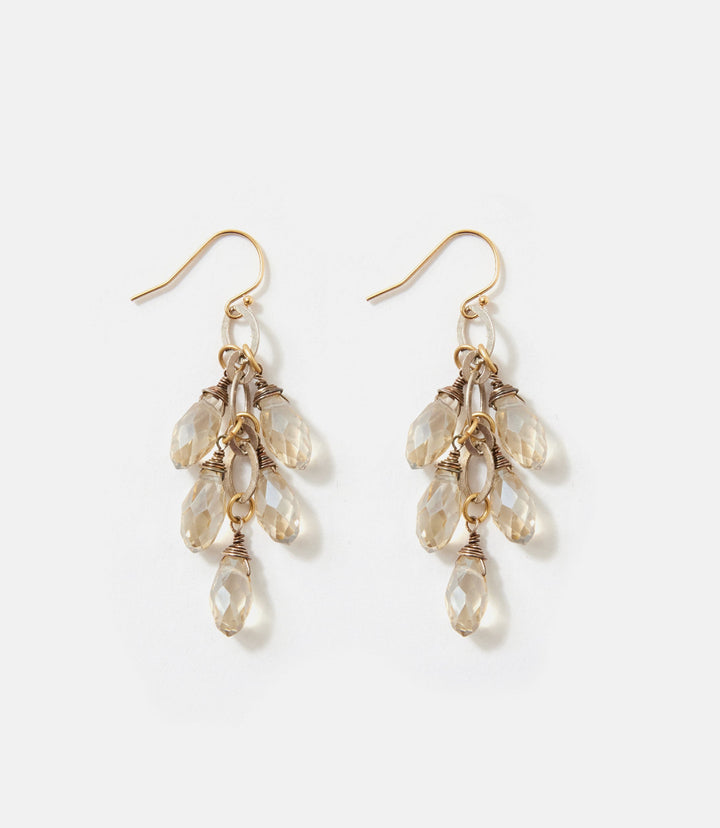 Crystal Cluster Earrings