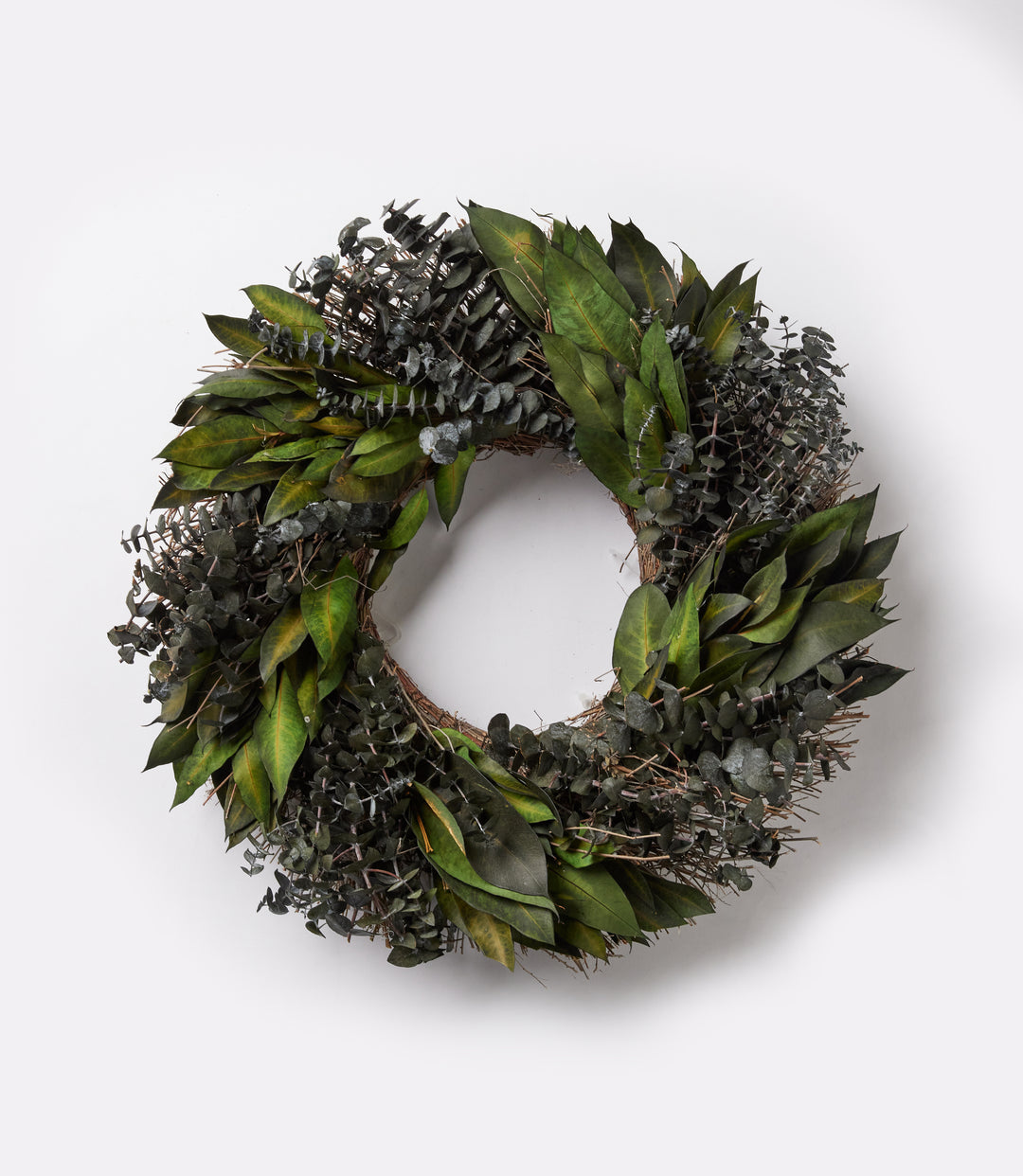 Cottage Greenery Wreath