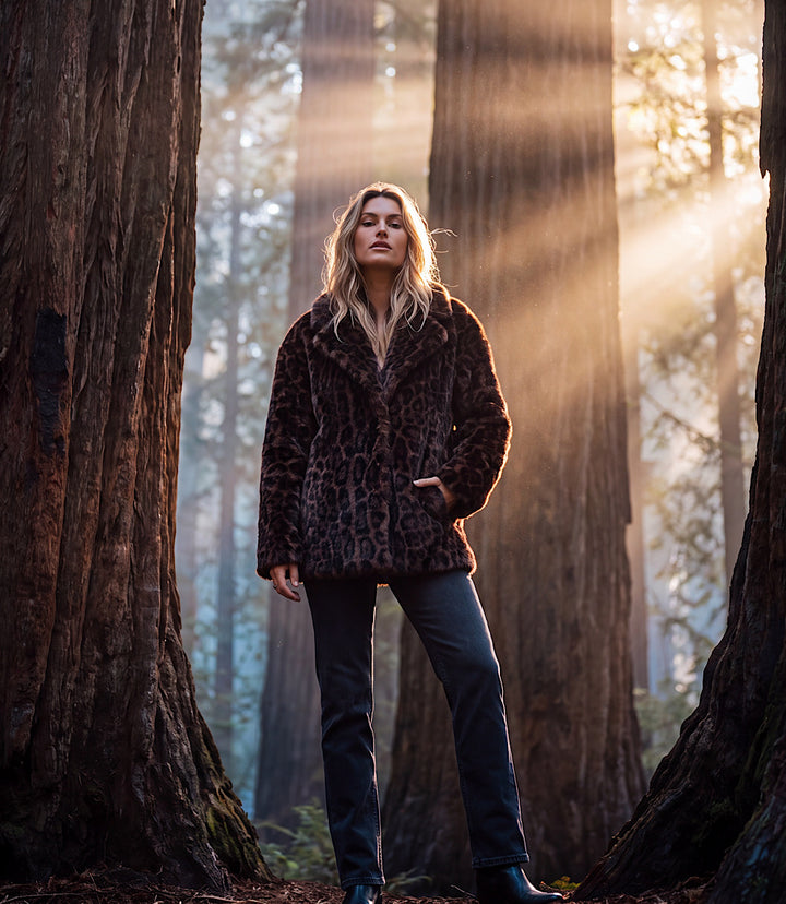 Faux Fur Coat