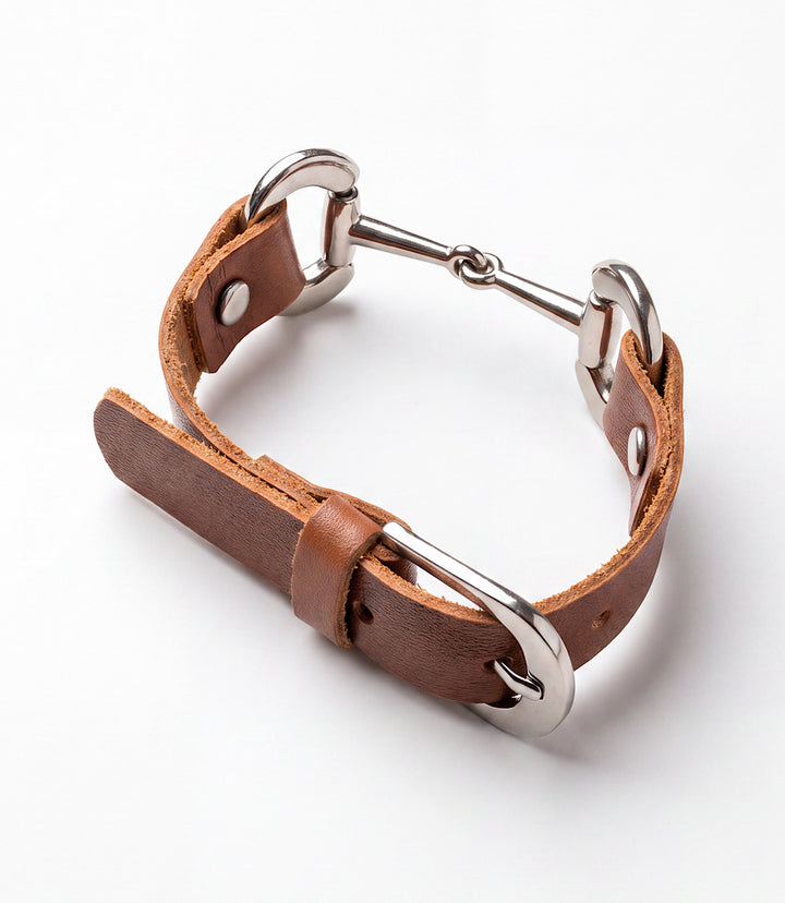 Leather Link Bracelet