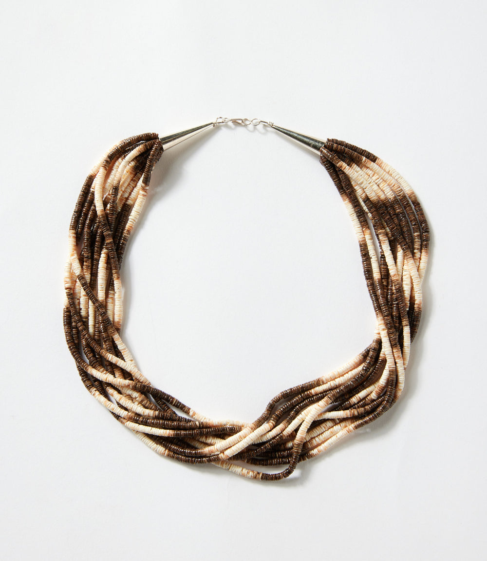 Santo Domingo Ten Strand Heishi Necklace