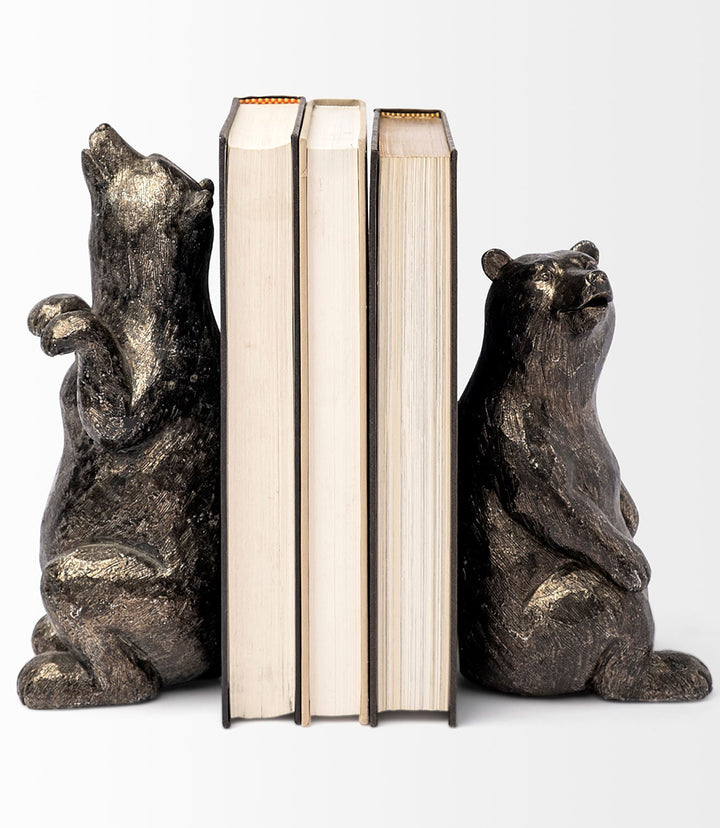 Grizzly Bear Bookends