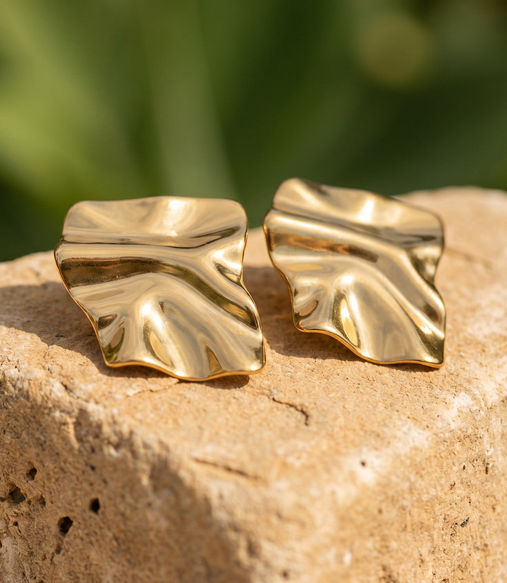Organic Shaped Earrings
