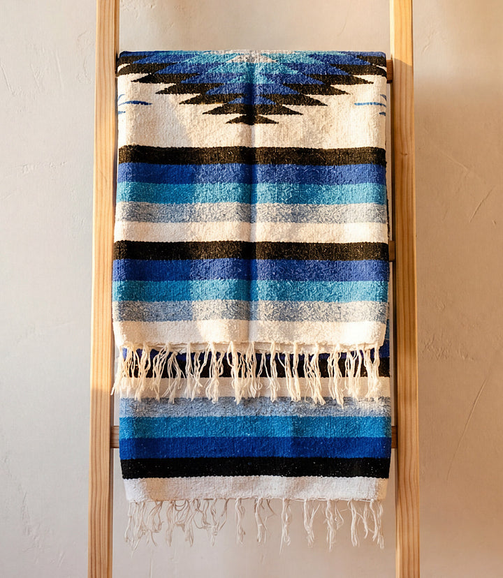 Blue Shades Diamond Blanket