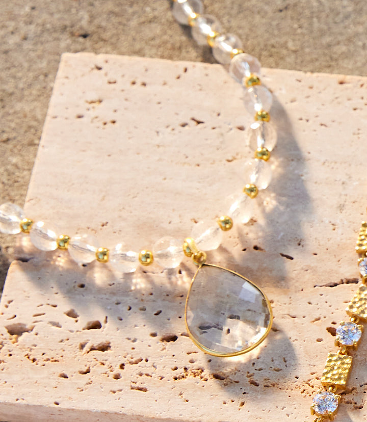 Crystal Pendant Necklace
