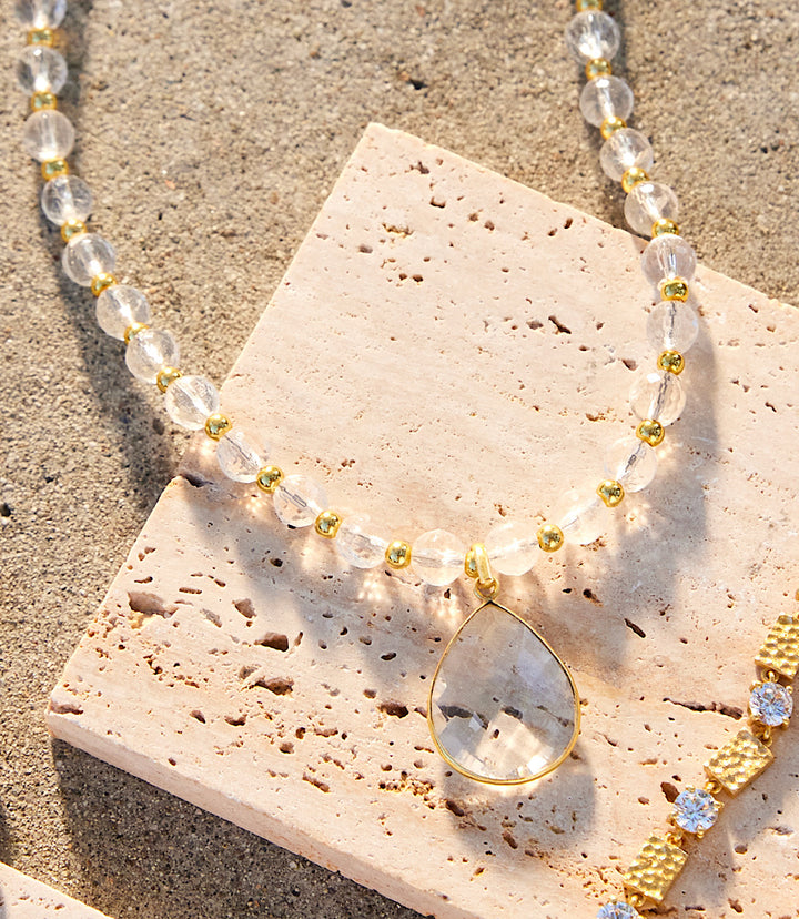 Crystal Pendant Necklace