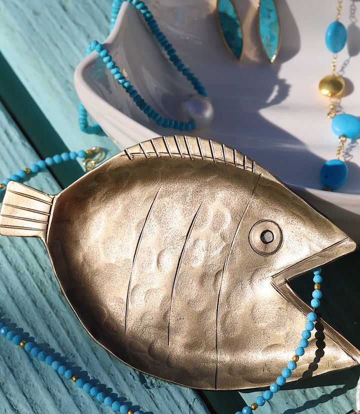 Beaded Turquoise Necklace