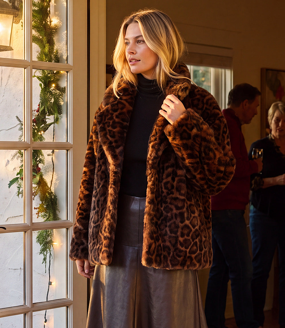 Faux Fur Coat