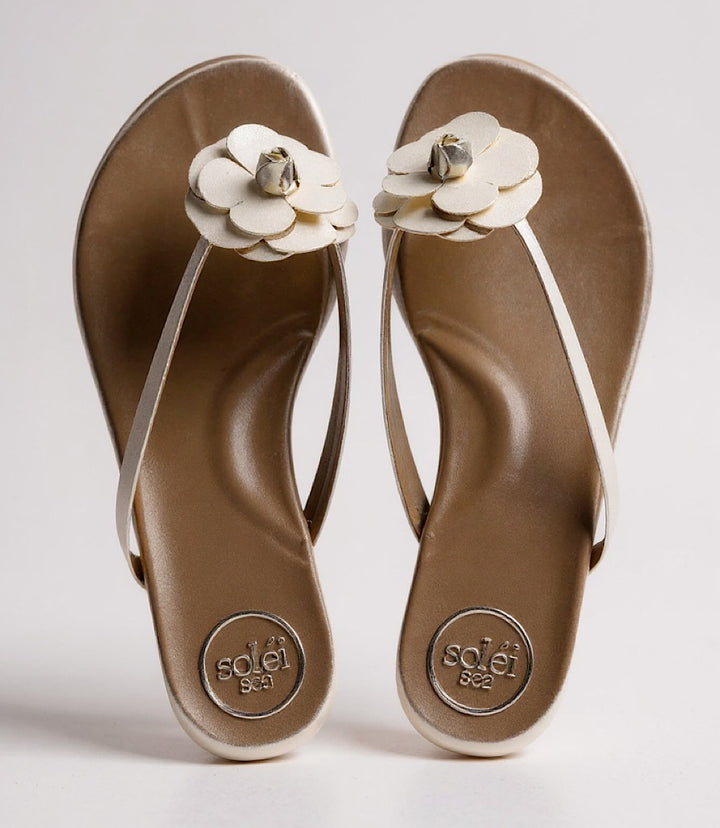 Solei Sea Valentina Flower Thong Sandals