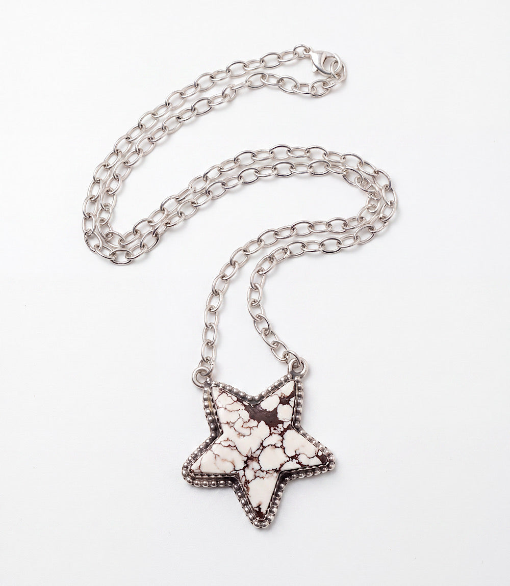 Wild Horse Turquoise Star Necklace