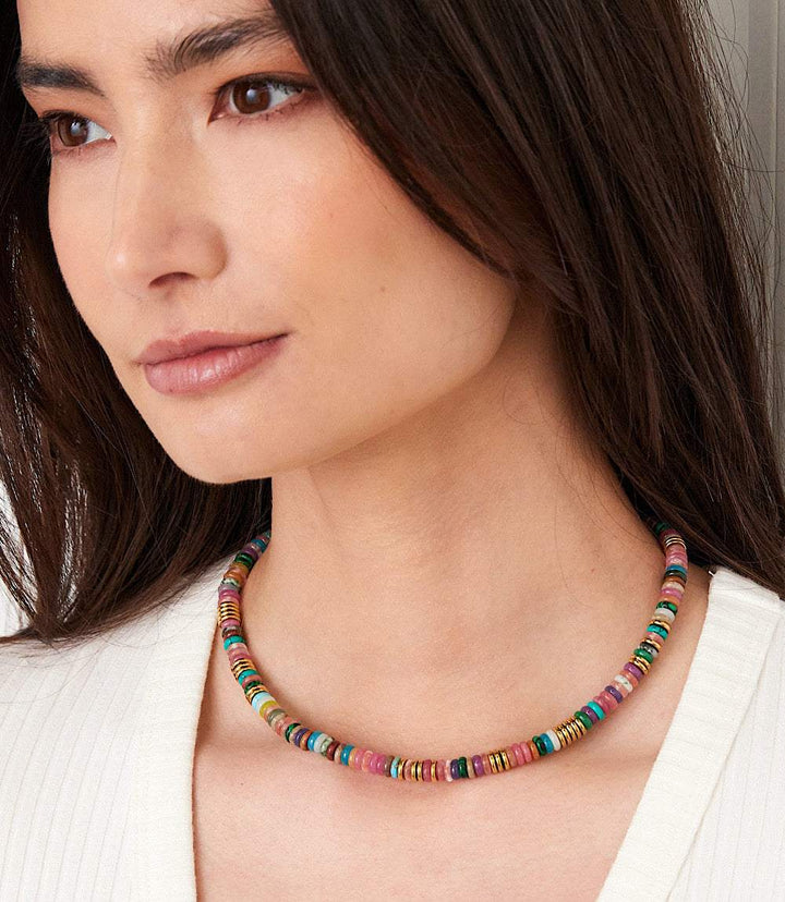 Beaded Shell Necklace