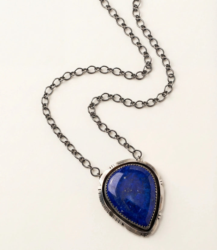 Lapis Pendant Necklace