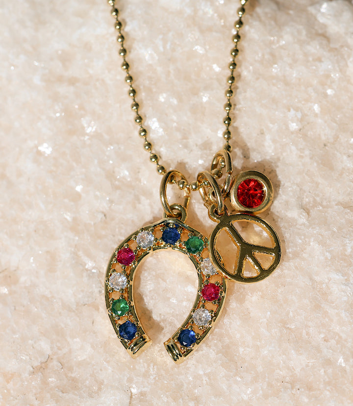 Charm Cluster Necklace