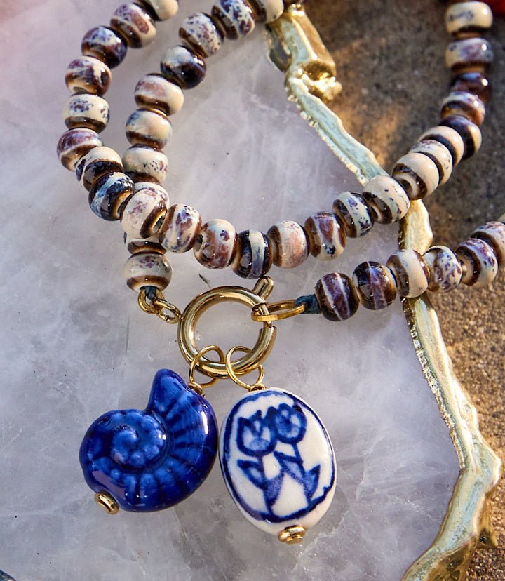 Long Wrap Toggle Necklace