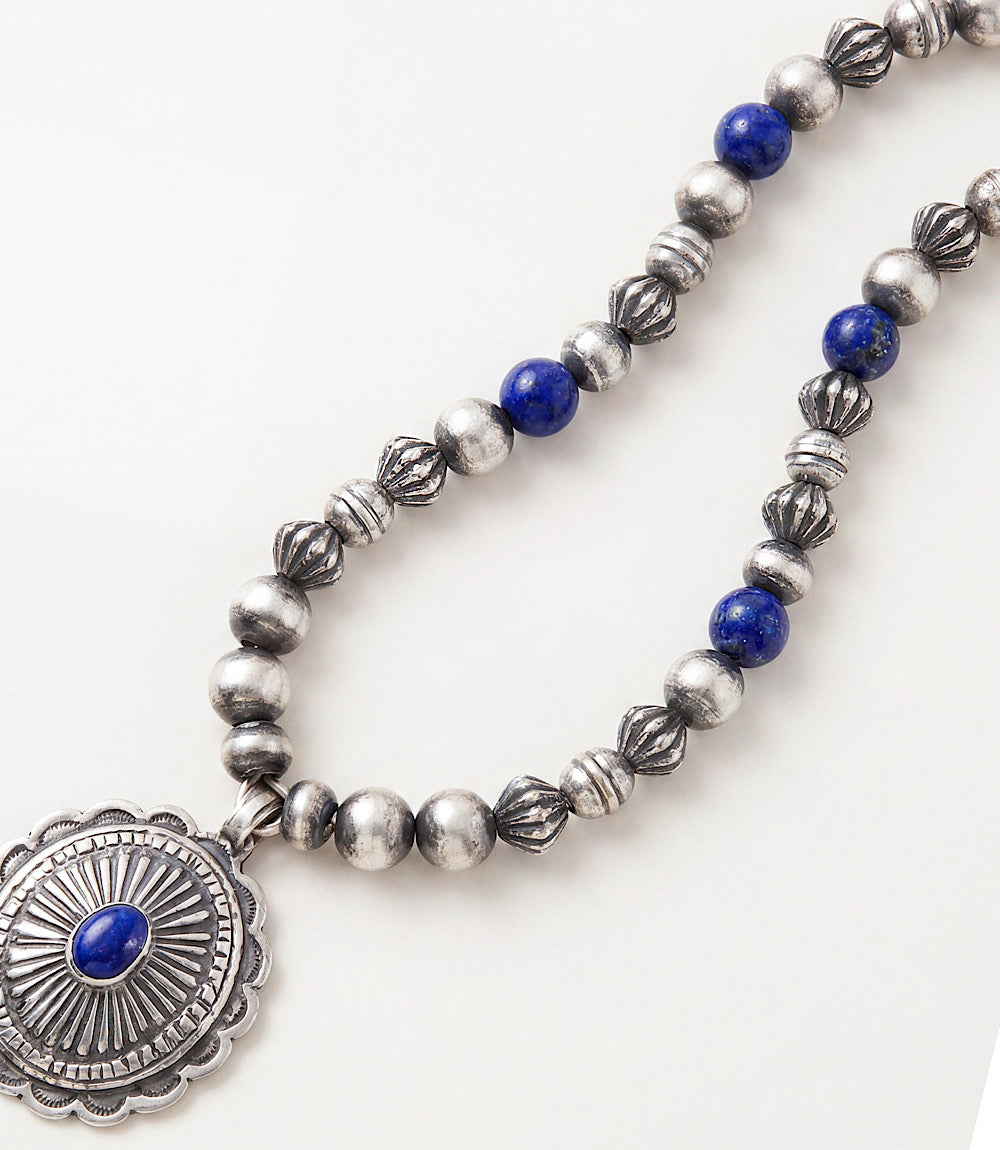 Embellished Concho Necklace
