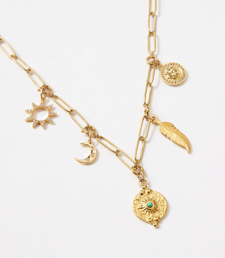 Whispers Of The West Charm Necklace