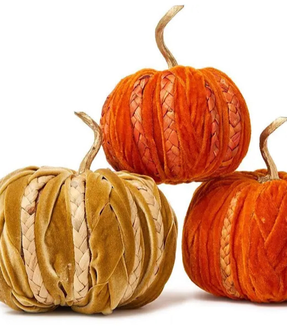 Small Braided Pumpkin