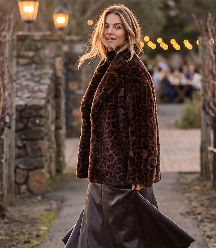 Faux Fur Coat