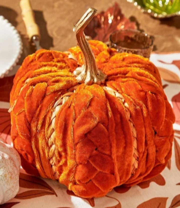 Small Braided Pumpkin