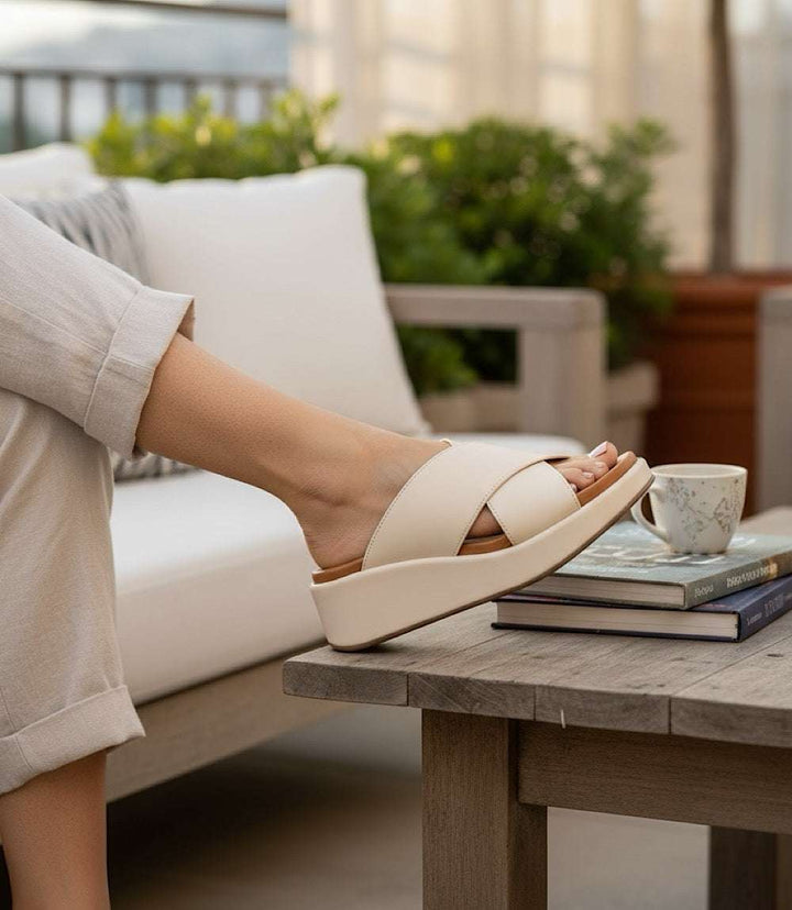 Key Largo Slip On Platform Sandals