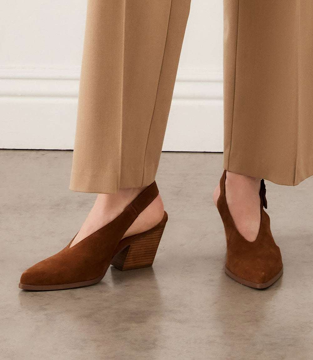 Seychelles Baby Faced Sling Back Heels