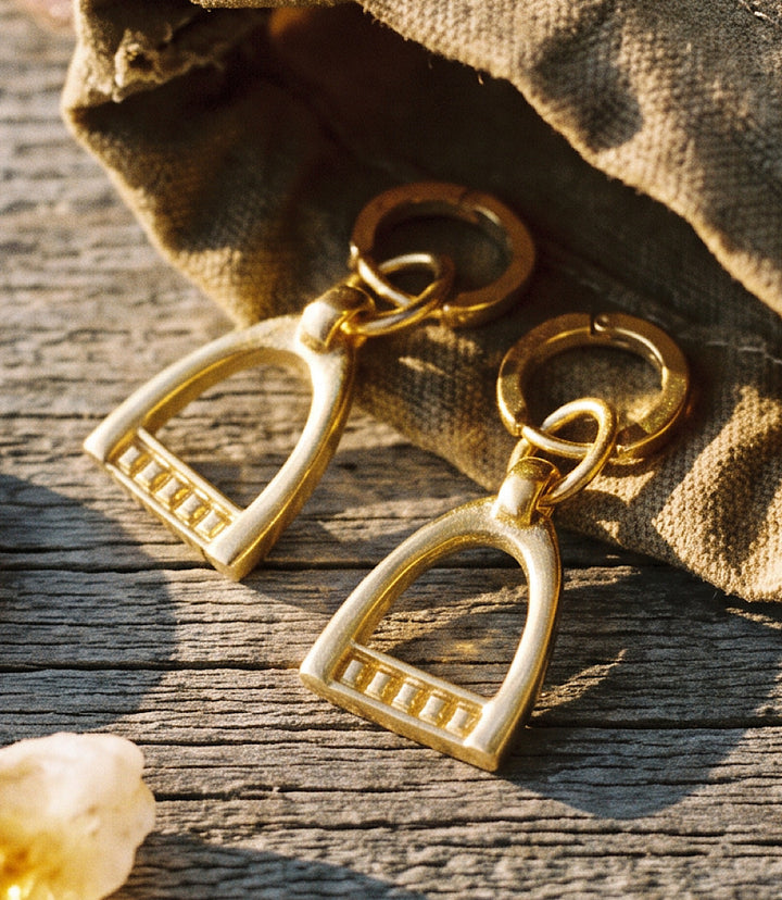 Horsebit Earrings
