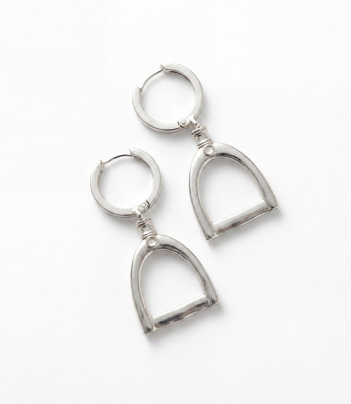 Horsebit Link Earrings