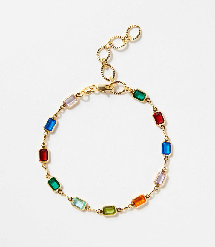 Colorful Gemstone Bracelet