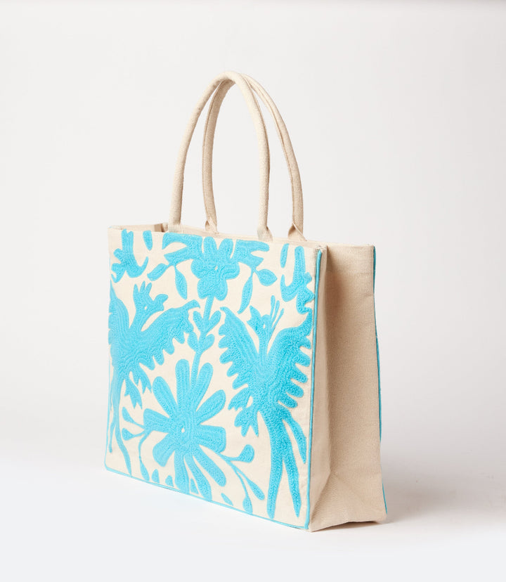 Embroidered Tote Bag