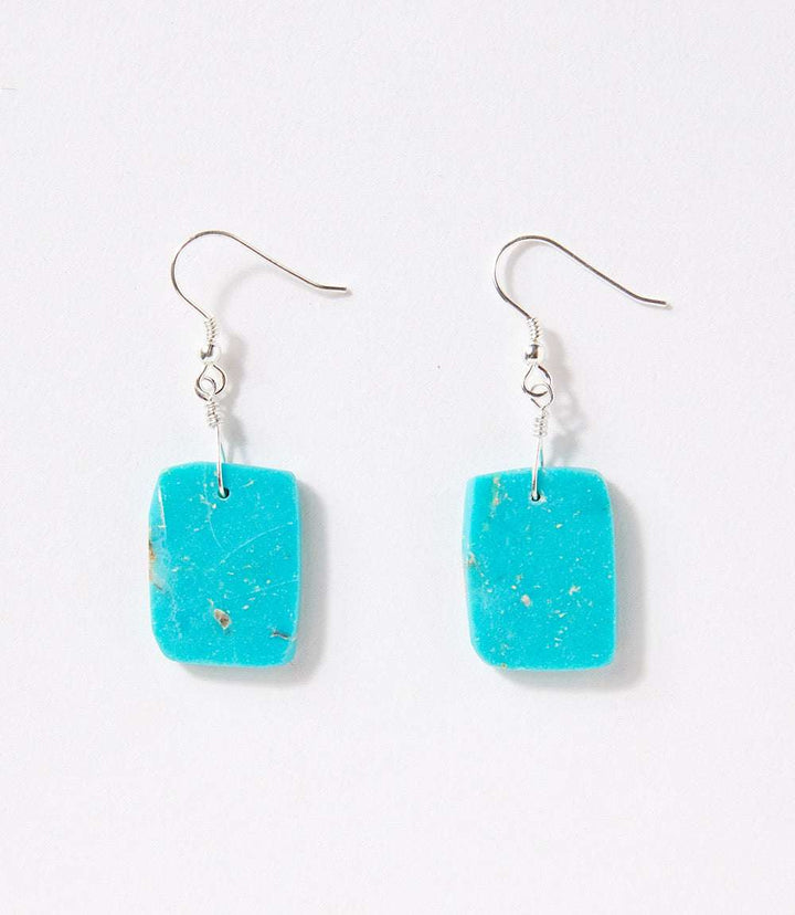 Turquoise Stone Earrings