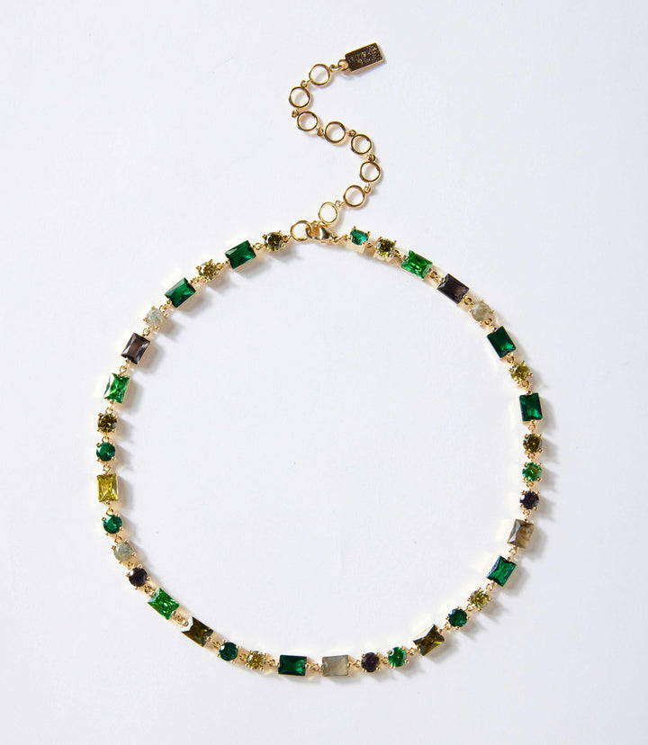 Emerald City Crystal Necklace