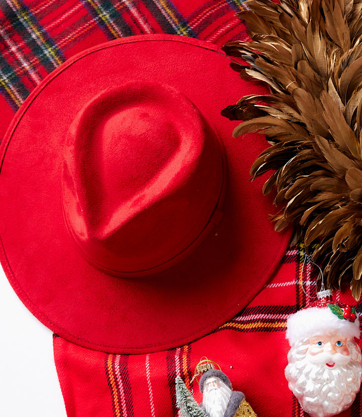 Vegan Suede Rancher Hat