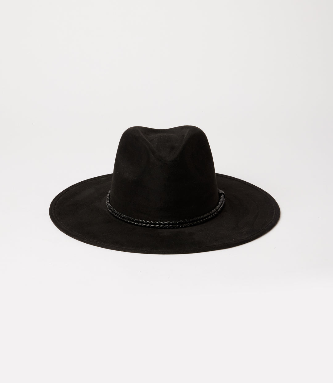 Braided Trim Fedora Hat