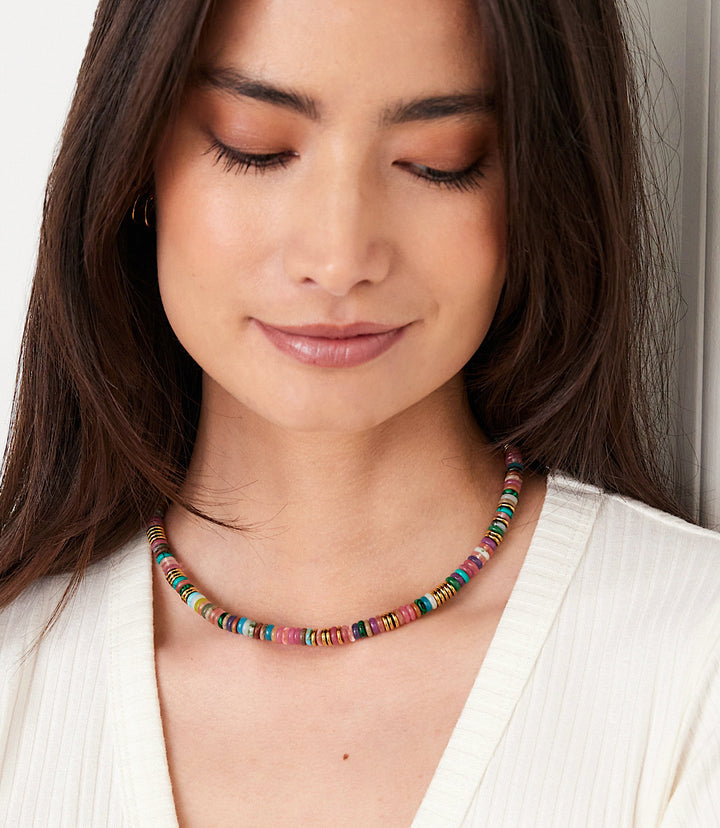 Beaded Shell Necklace