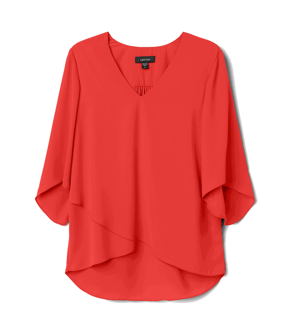 Bracelet Sleeve Asymmetric Top