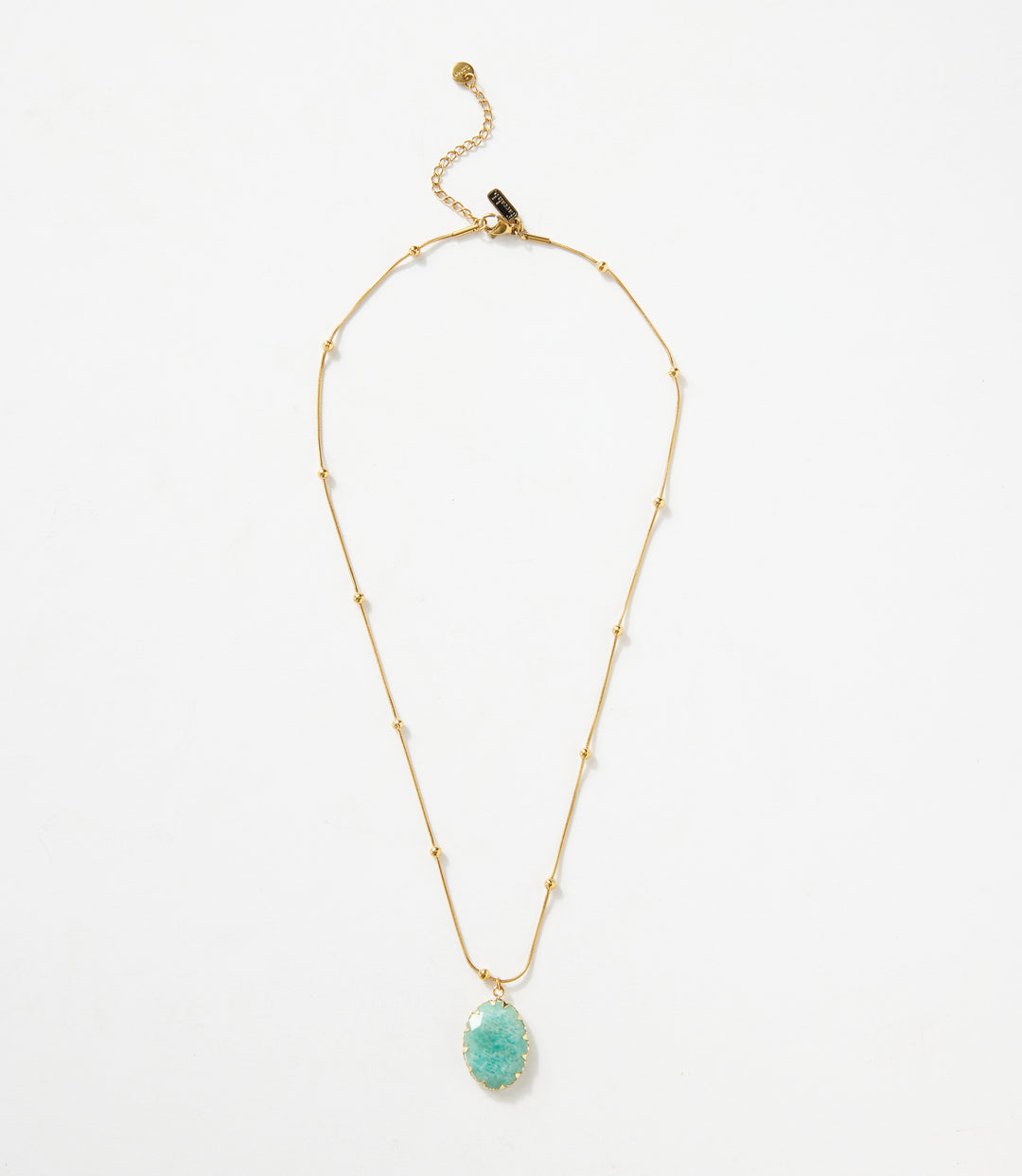 Amazonite Pendant Necklace